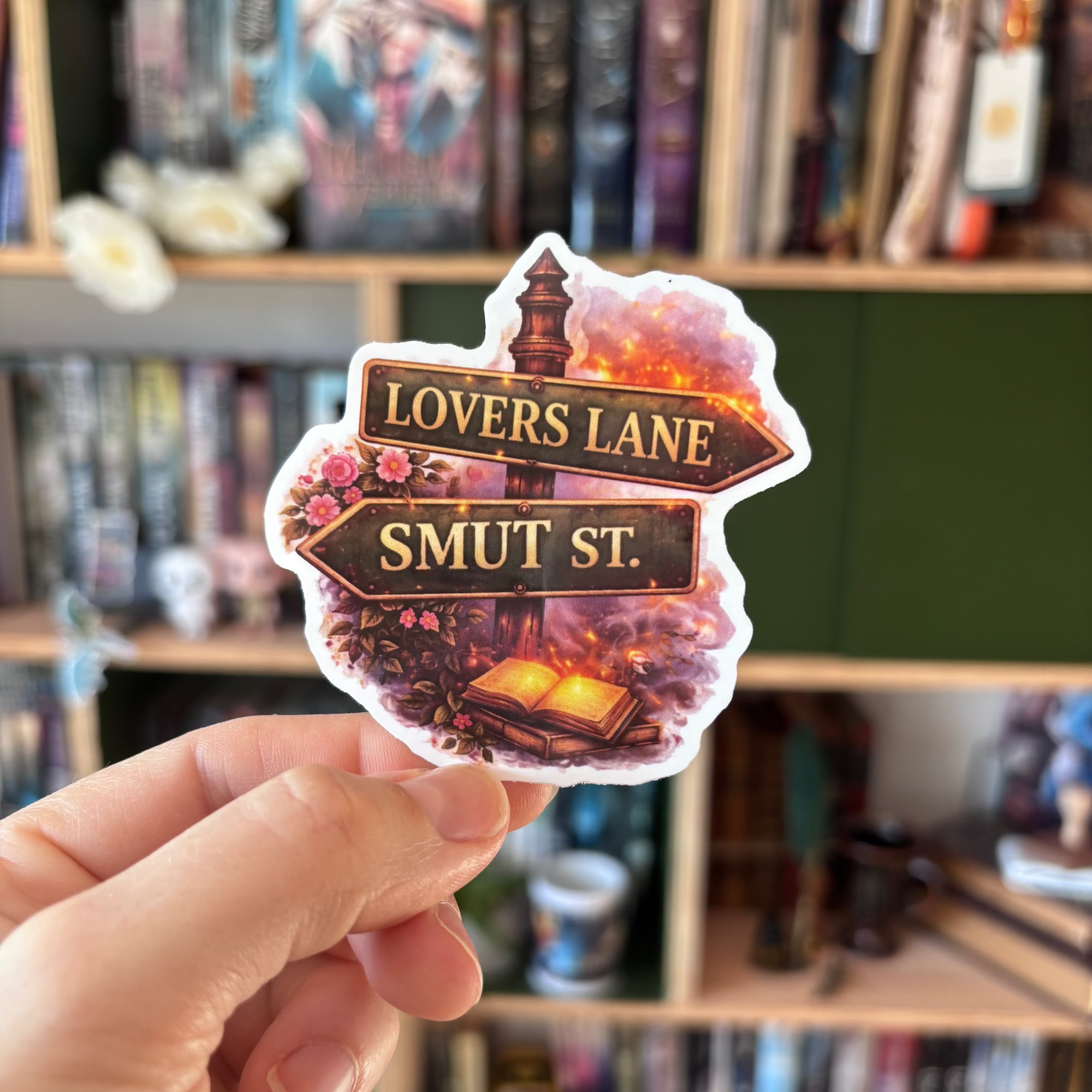 Vinyl klistermærke - Lovers Lane, Smut St.