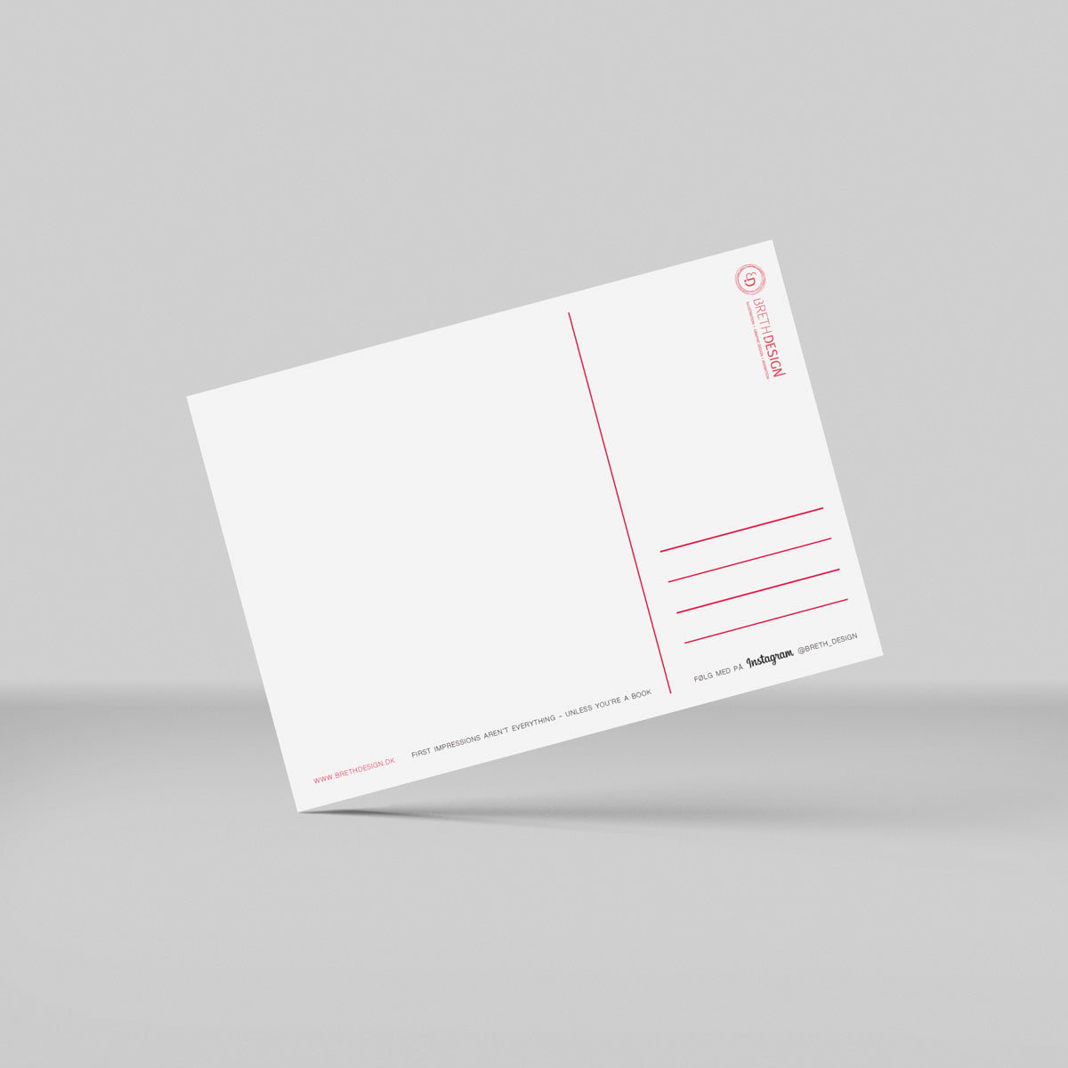 Postkort - Because, unicorns