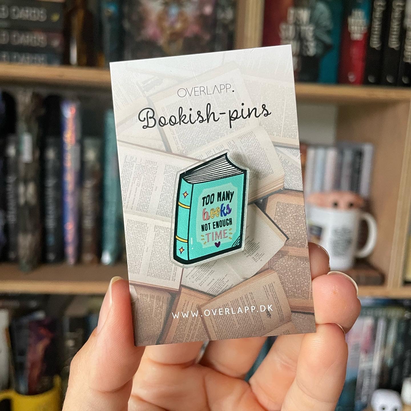 Bookish Pins - Too Many Books