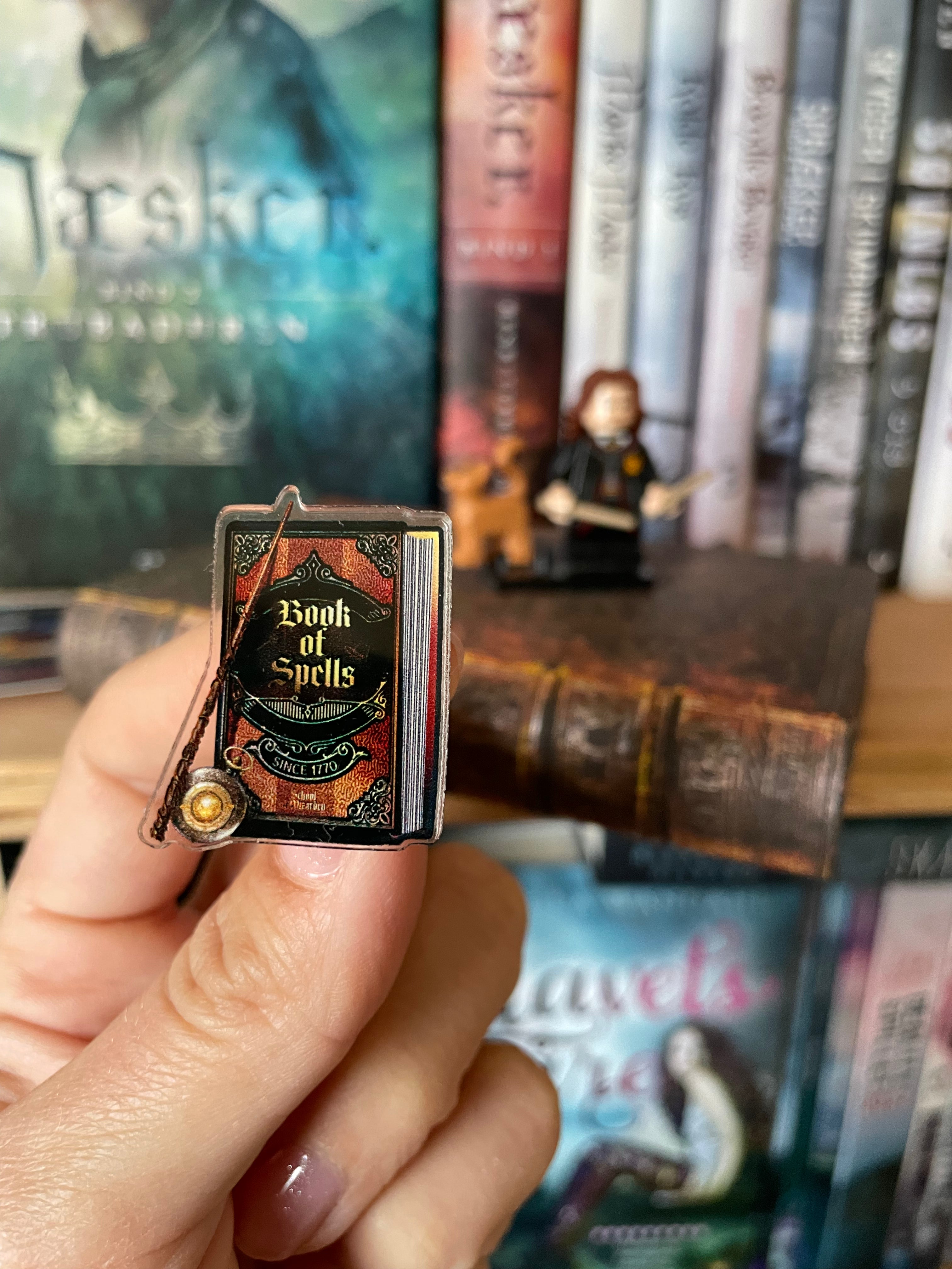 Bookish Pins - 'Book of Spells'
