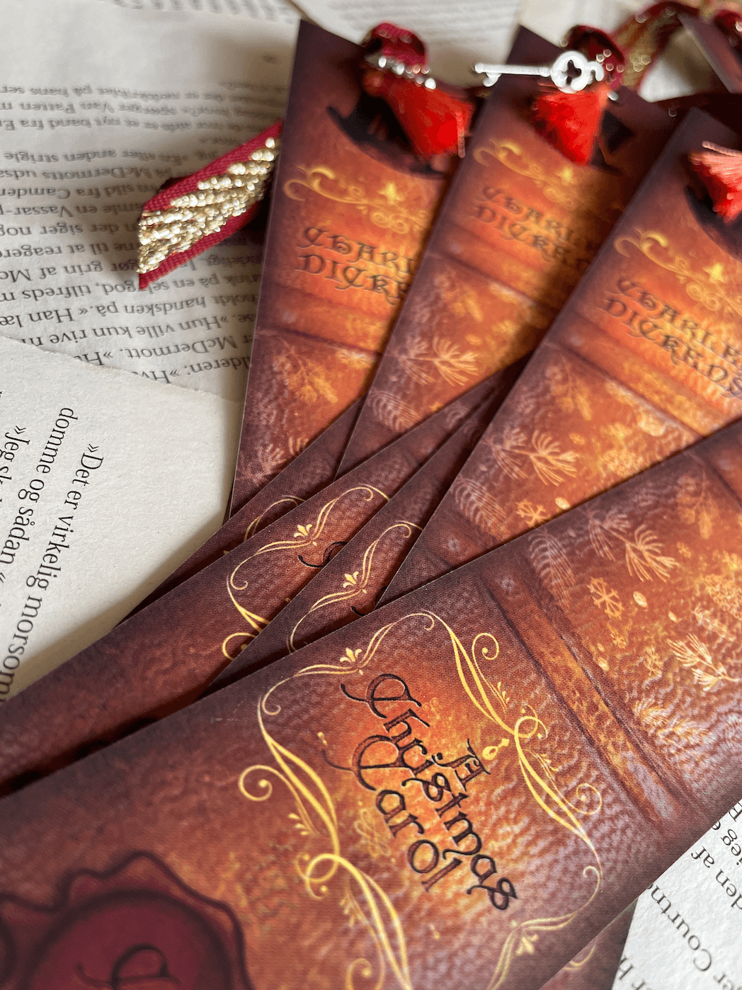 Bogmærke - Bookspines 'A Christmas Carol'