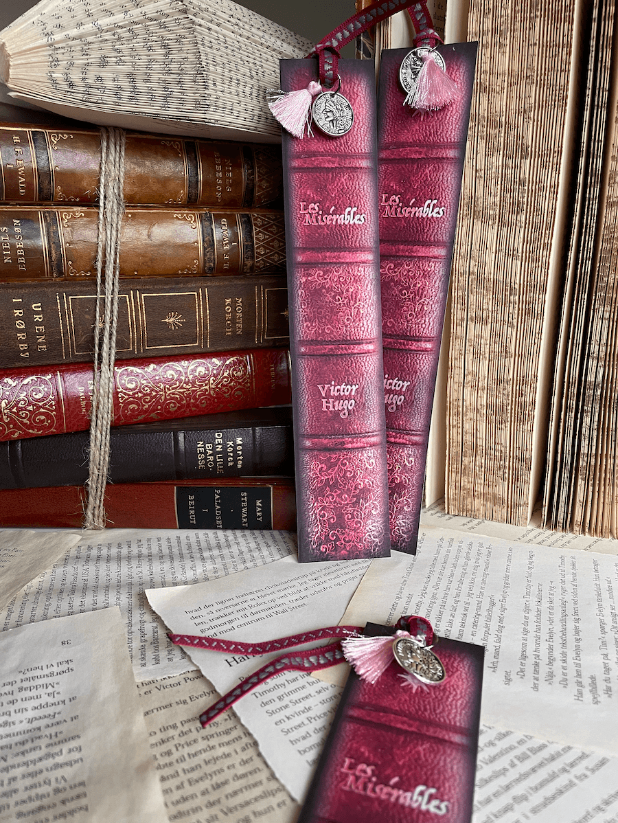 Bogmærke - Bookspines 'Les Misérables'