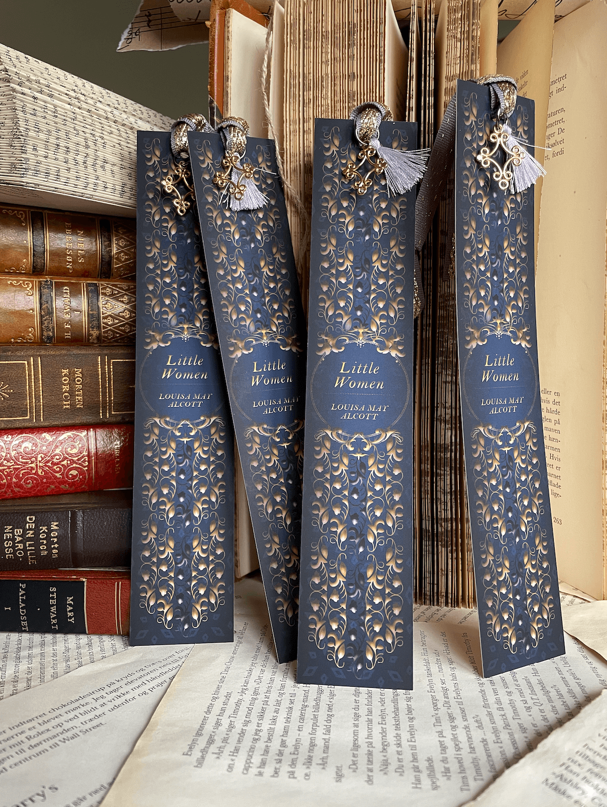 Bogmærke - Bookspines 'Little Women'