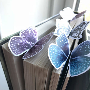 Sommerfugle bogmærker - Words on Wings (Print selv)