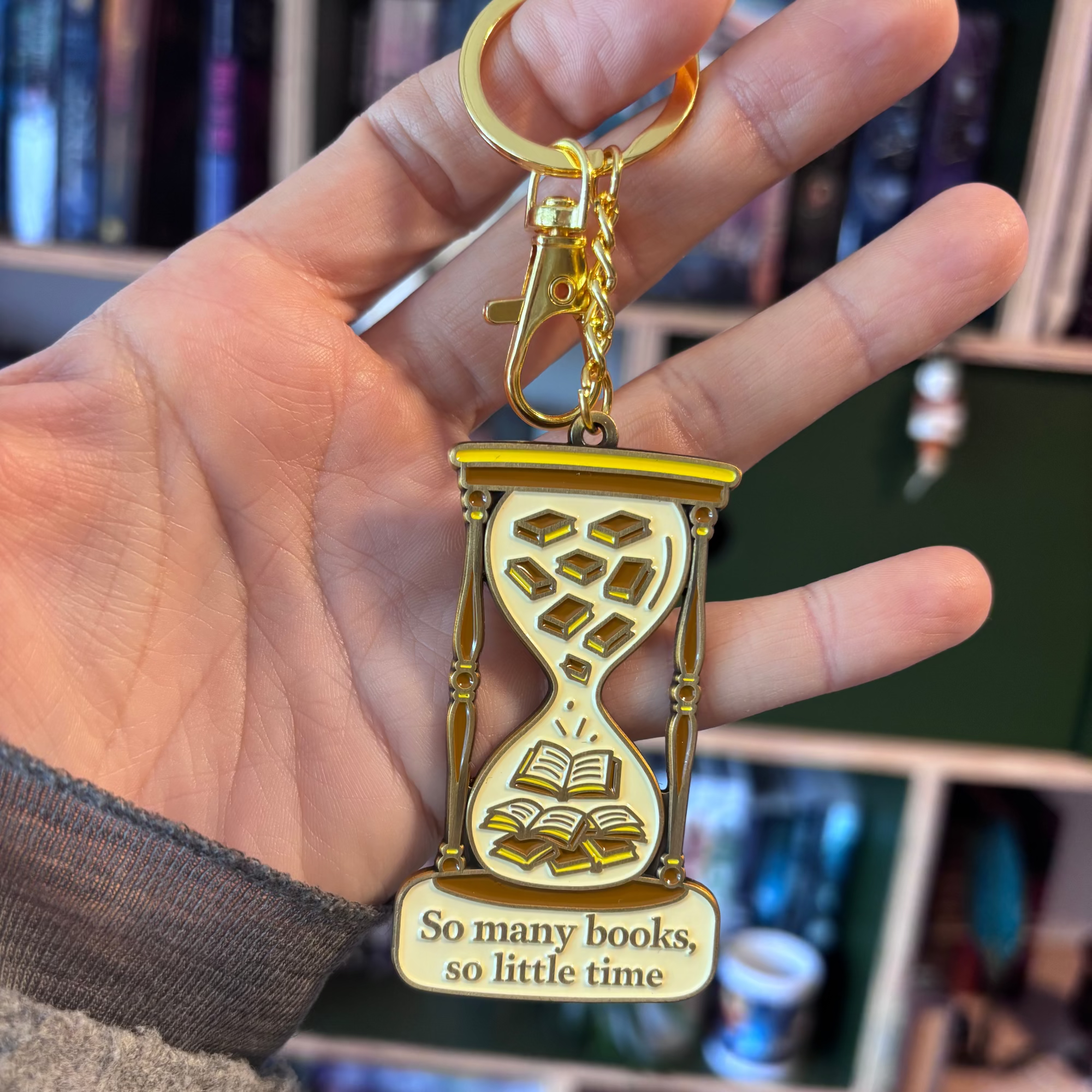 Nøglering - So many books, so little time