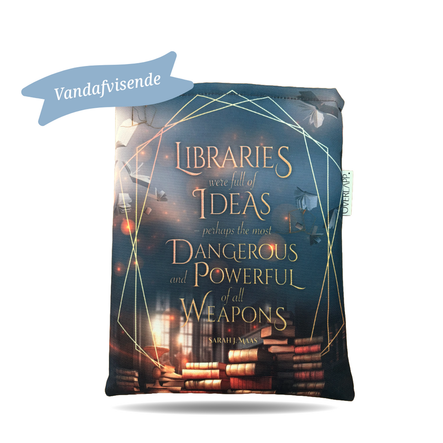 Vandafvisende bogpose booksleeve bog etui