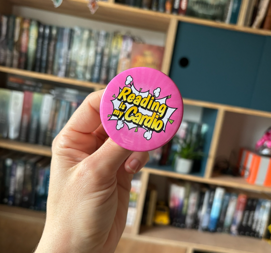 Bookish Badge - Reading is my Cardio