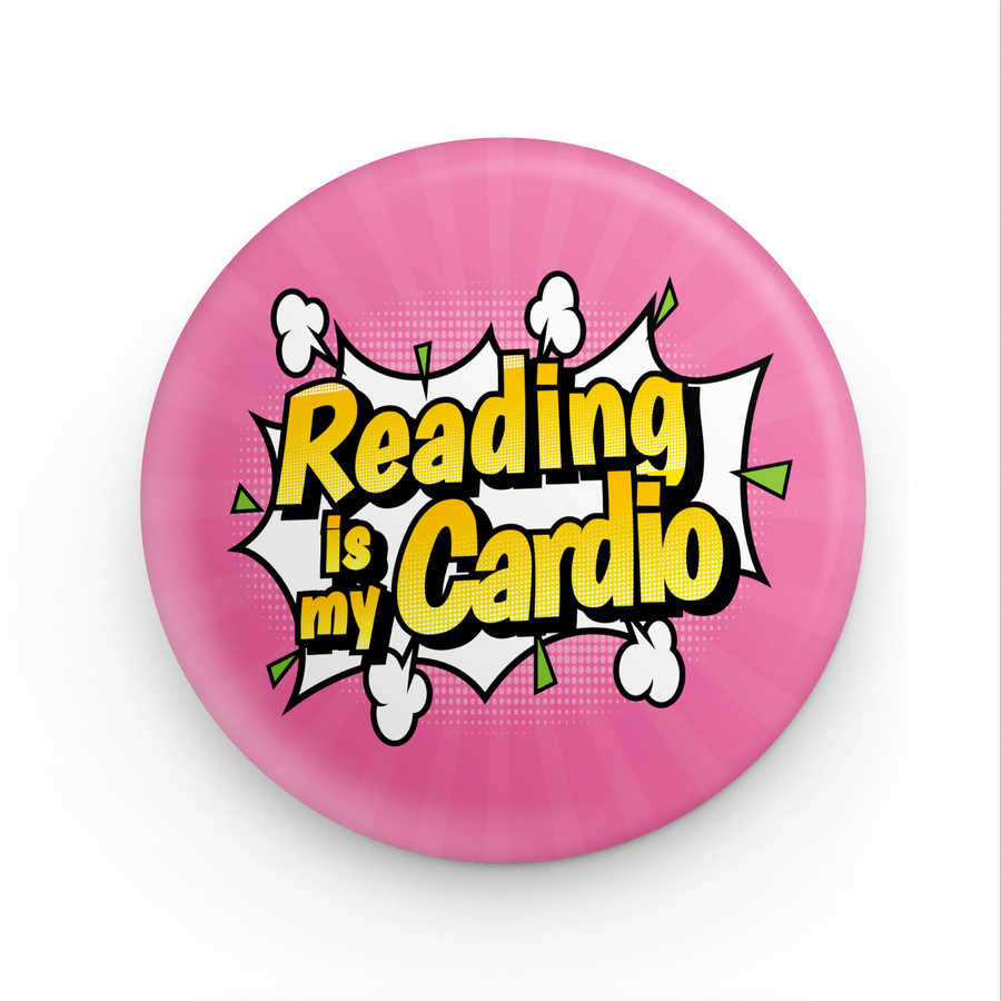 Bookish Badge - Reading is my Cardio