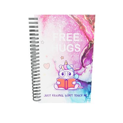 Dot-grid notesbog - Unicorn