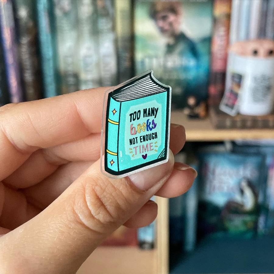 Bookish Pins - Too Many Books