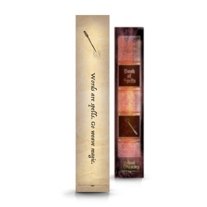 Bogmærke - Bookspines 'Book of spells'