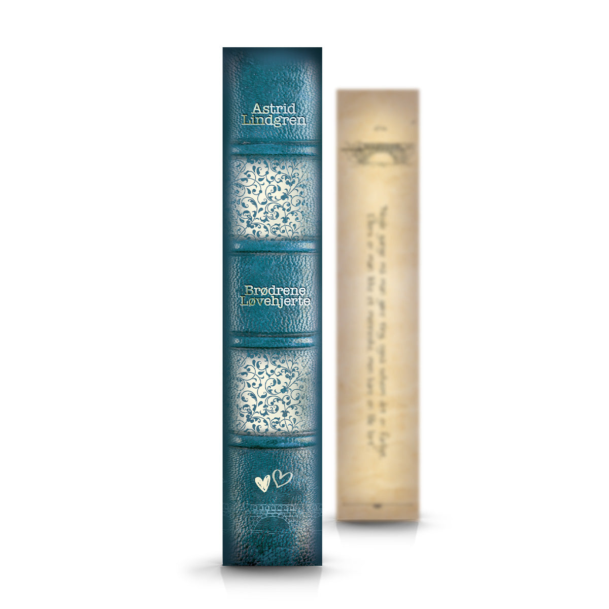 Bogmærke - Bookspines 'Brødrene Løvehjerte'