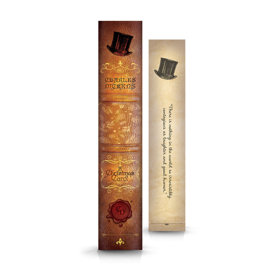 Bogmærke - Bookspines 'A Christmas Carol'