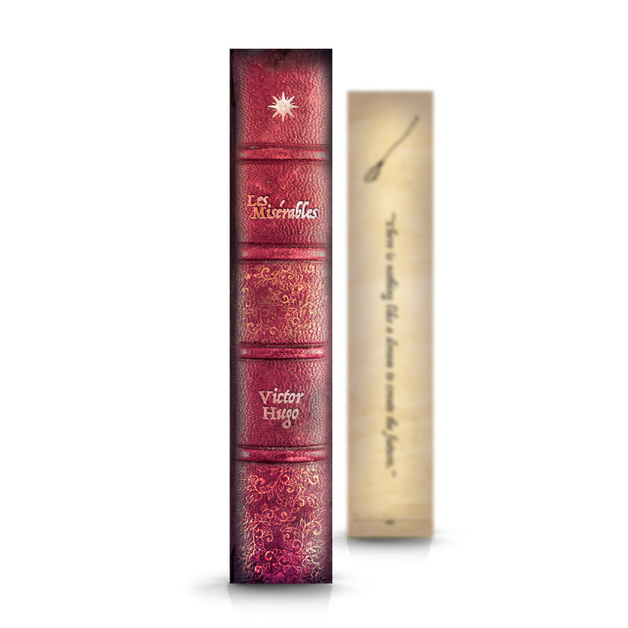 Bogmærke - Bookspines 'Les Misérables'