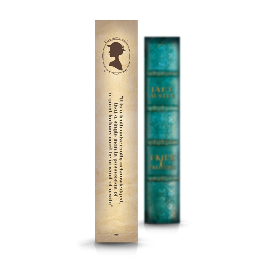 Bogmærke - Bookspines 'Pride and Prejudice'