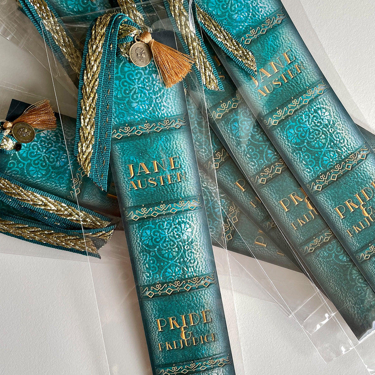 Bogmærke - Bookspines 'Pride and Prejudice'