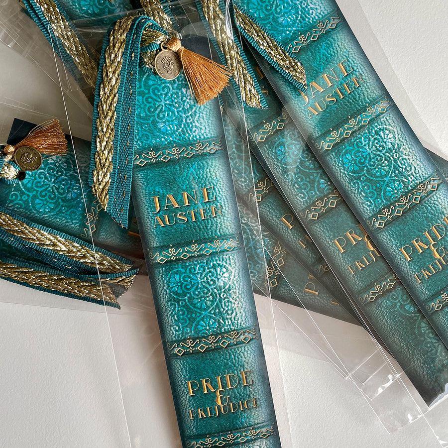 Bogmærke - Bookspines 'Pride and Prejudice'