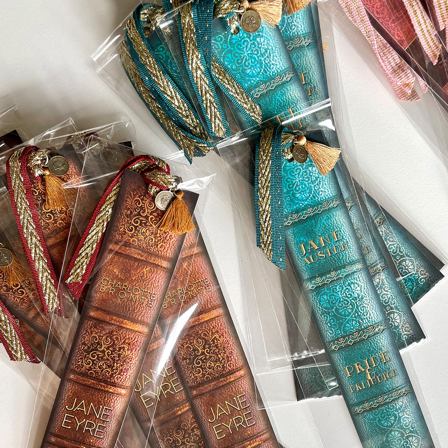 Bogmærke - Bookspines 'Pride and Prejudice'