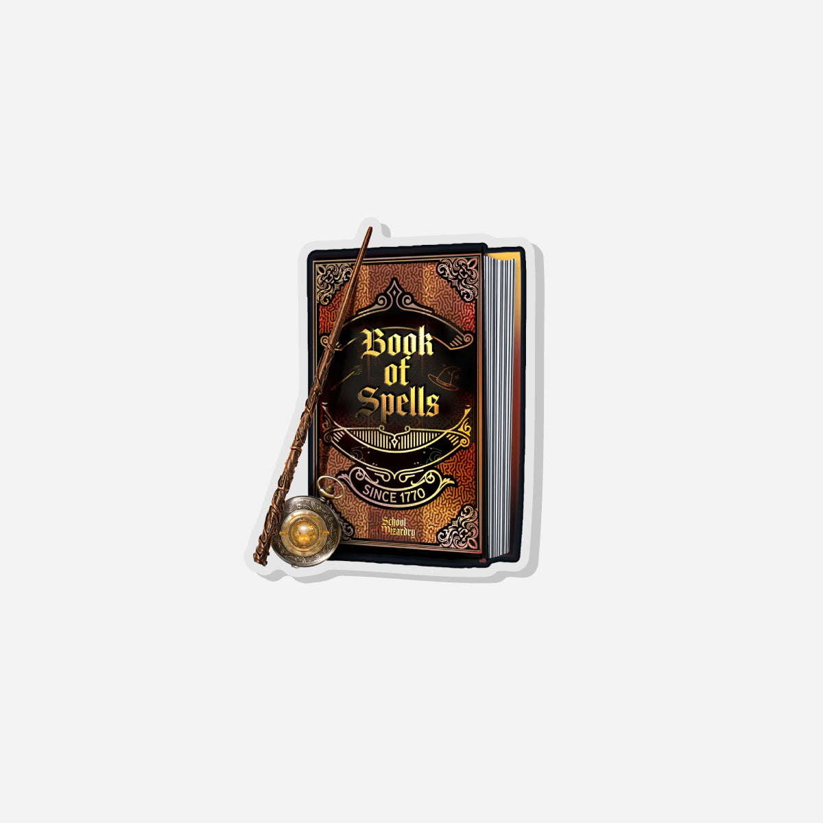 Bookish Pins - 'Book of Spells'