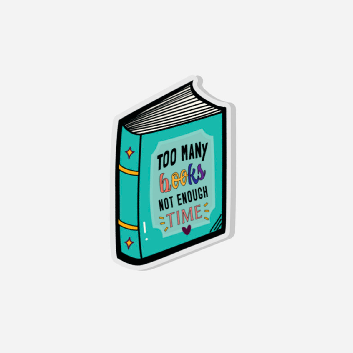 Bookish Pins - Too Many Books