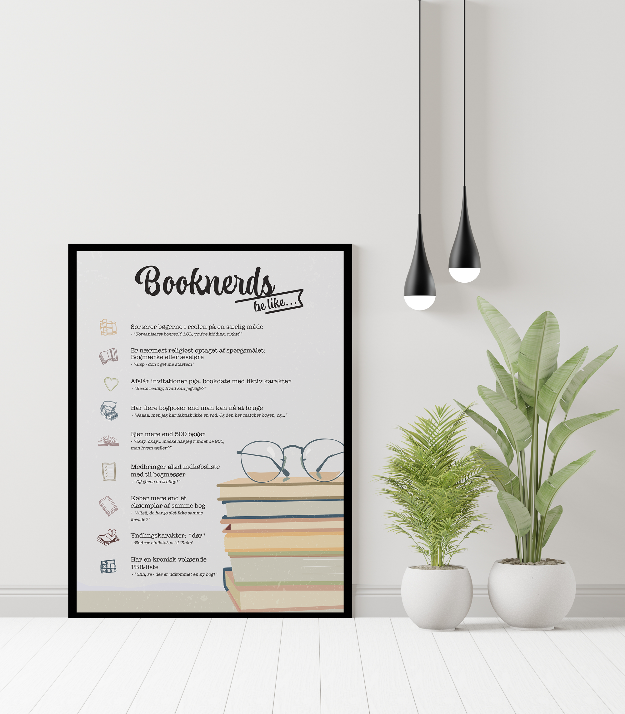 Plakat (A3) - Booknerds be like...