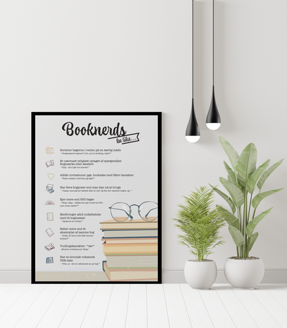 Plakat (A3) - Booknerds be like...