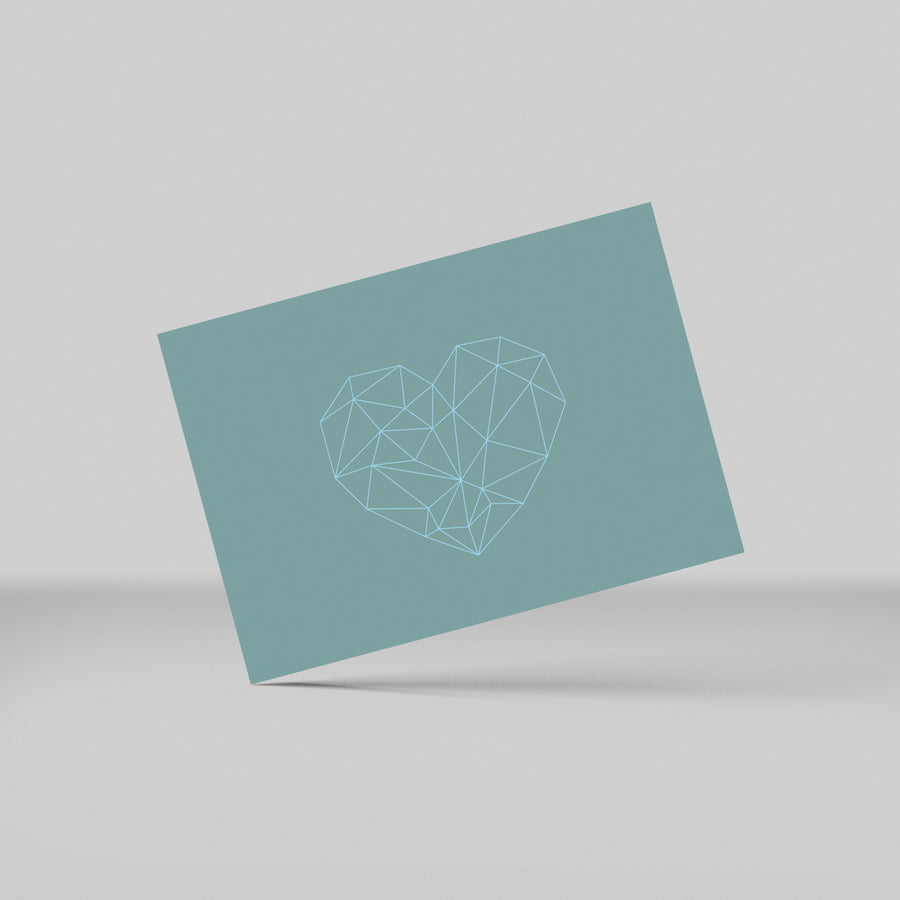 Postkort - Green at heart