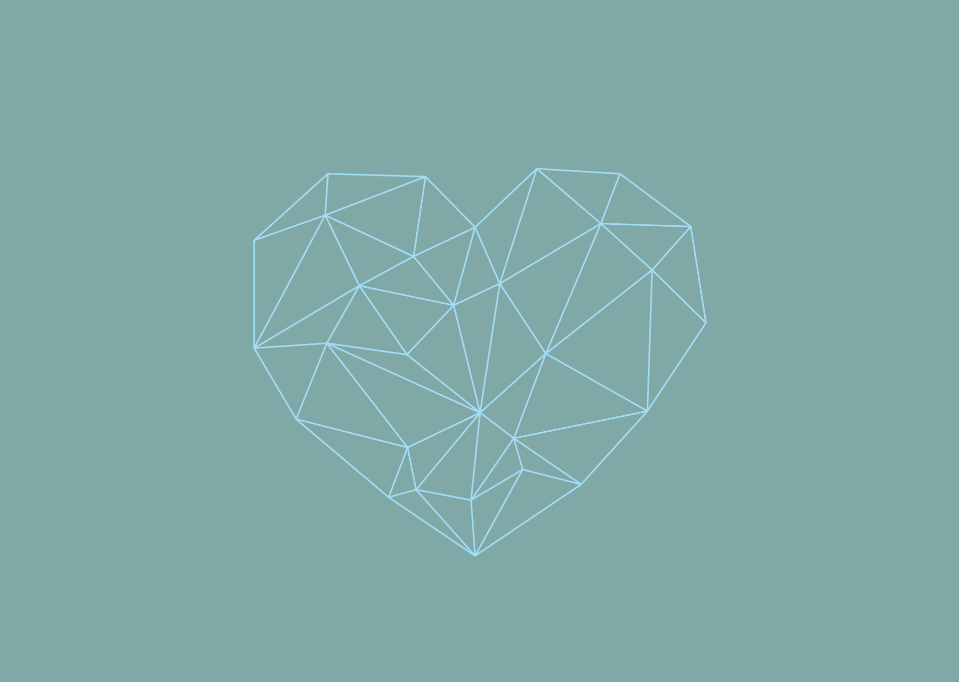 Postkort - Green at heart