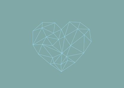 Postkort - Green at heart