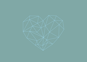 Postkort - Green at heart