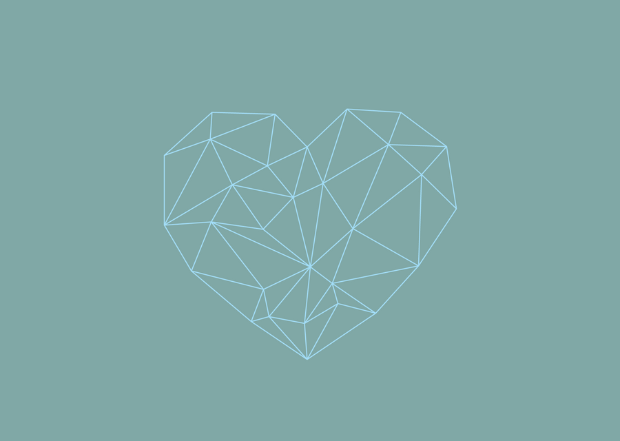 Postkort - Green at heart