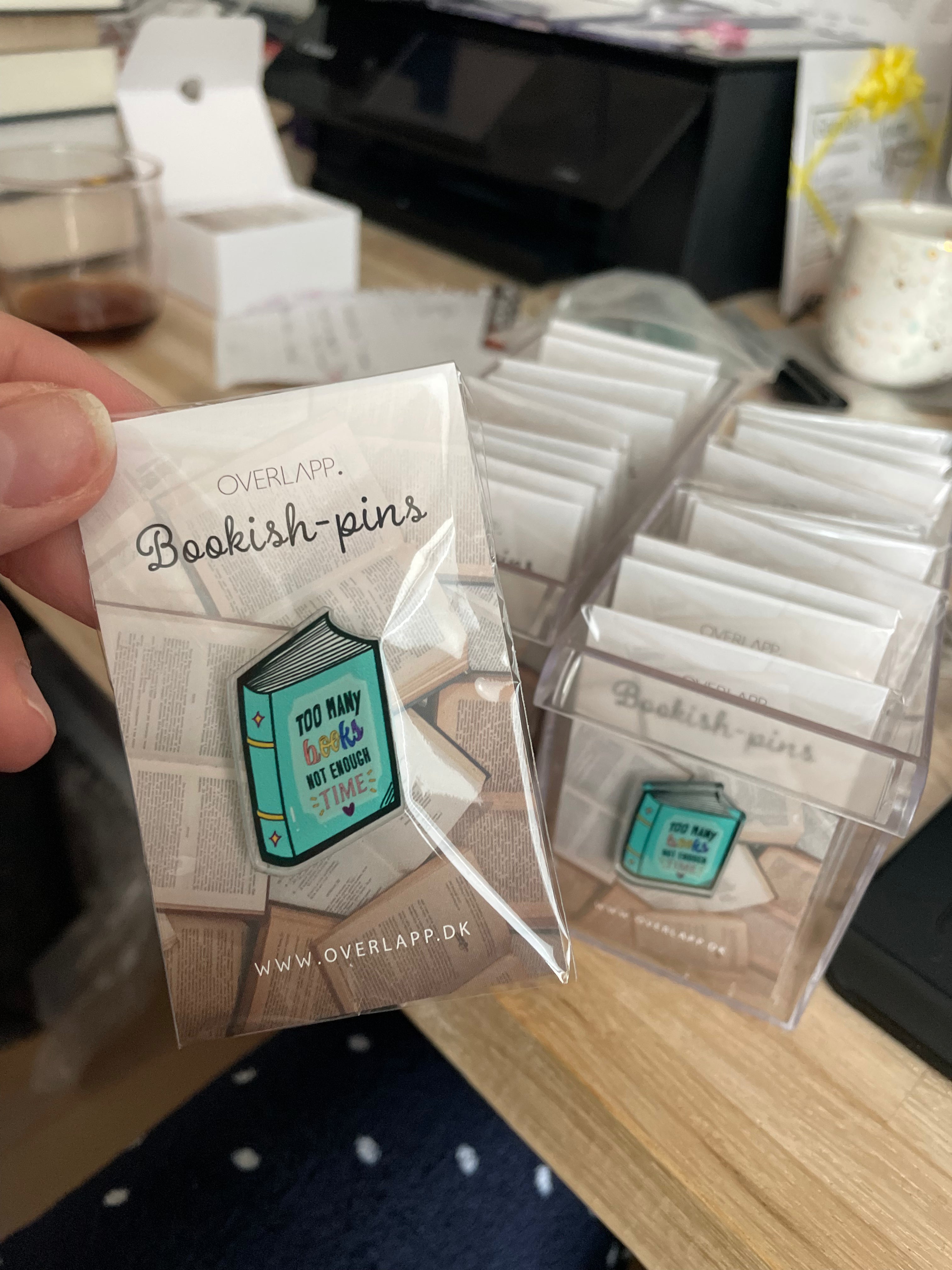 Bookish Pins - Too Many Books