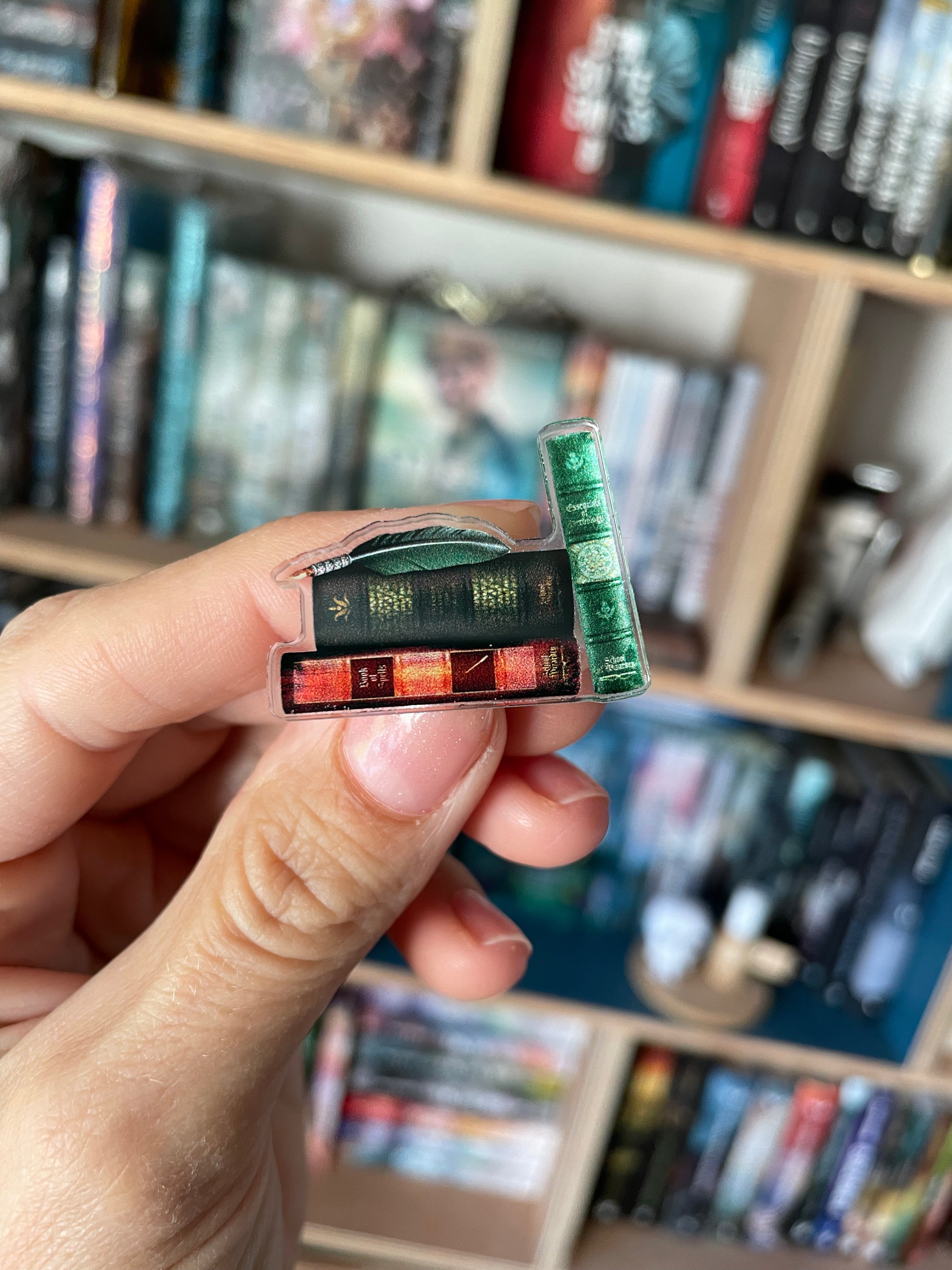 Bookish Pins - ‘Wizardry books’