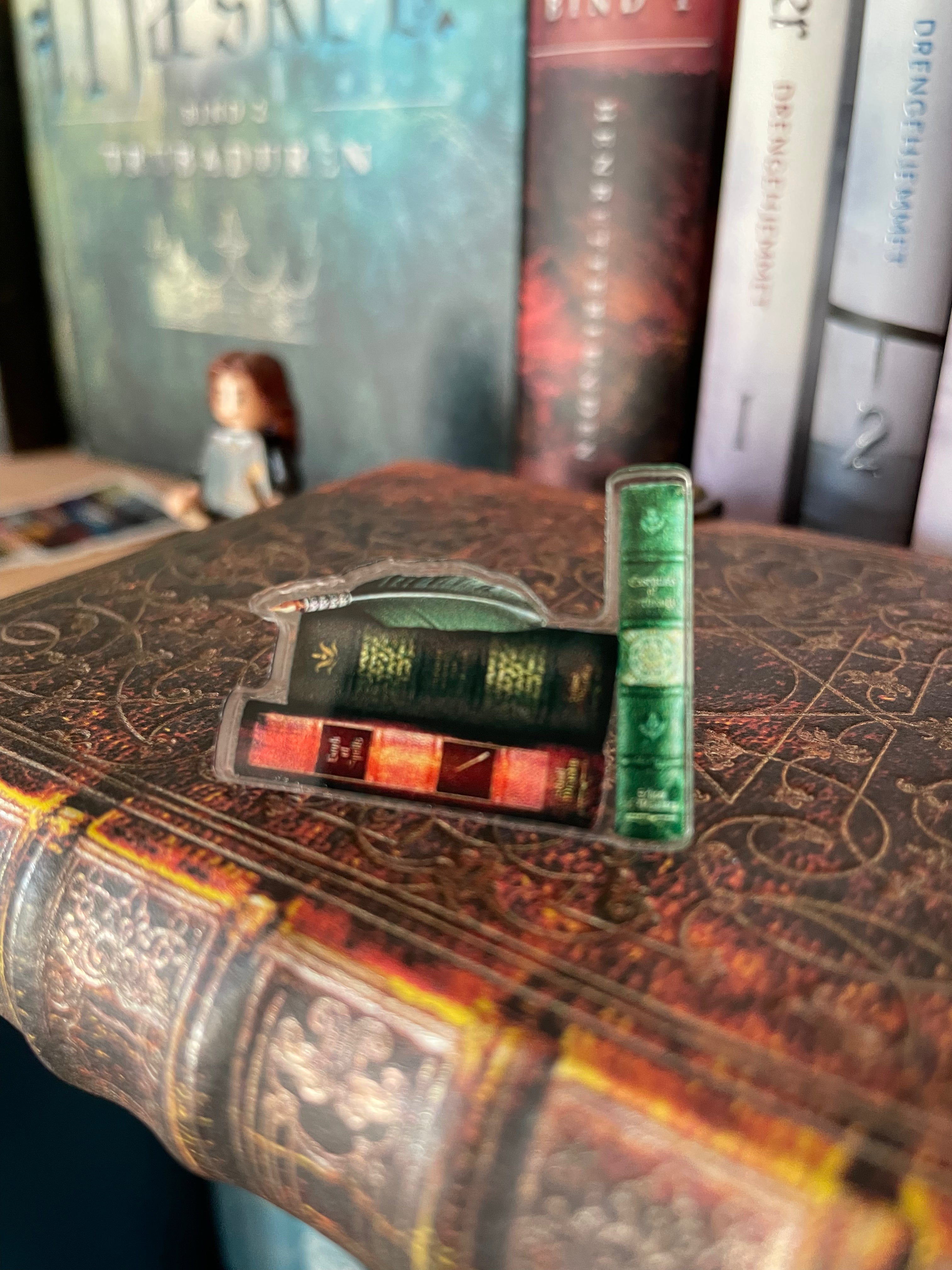 Bookish Pins - ‘Wizardry books’