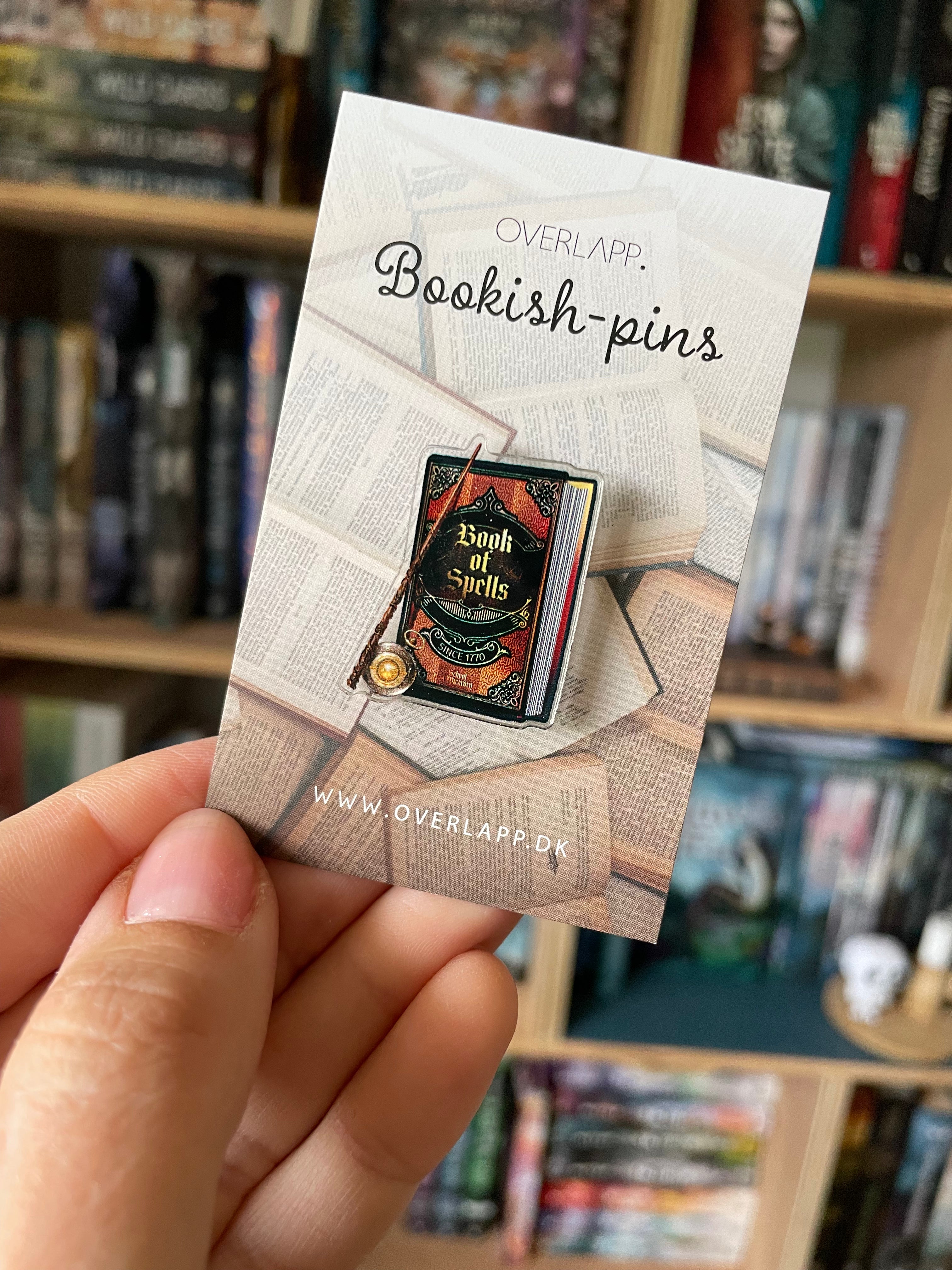 Bookish Pins - 'Book of Spells'