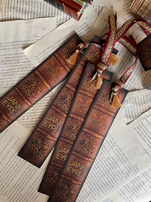 Bogmærke - Bookspines 'Jane Eyre'