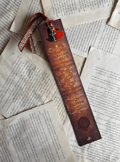 Bogmærke - Bookspines 'A Christmas Carol'