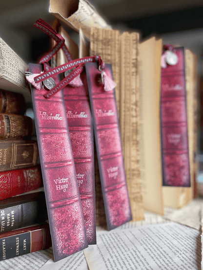 Bogmærke - Bookspines 'Les Misérables'