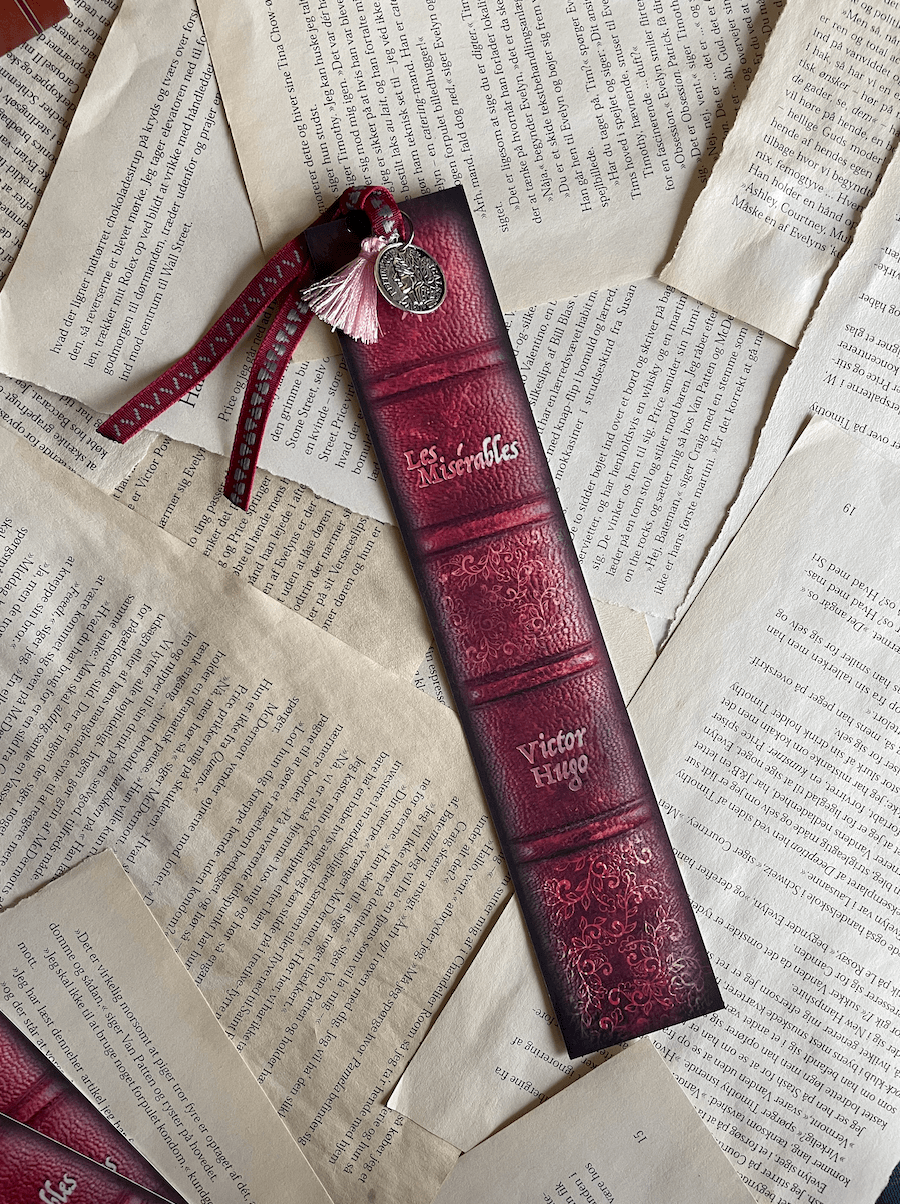 Bogmærke - Bookspines 'Les Misérables'