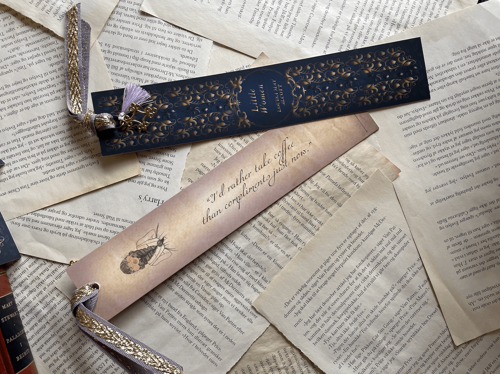 Bogmærke - Bookspines 'Little Women'