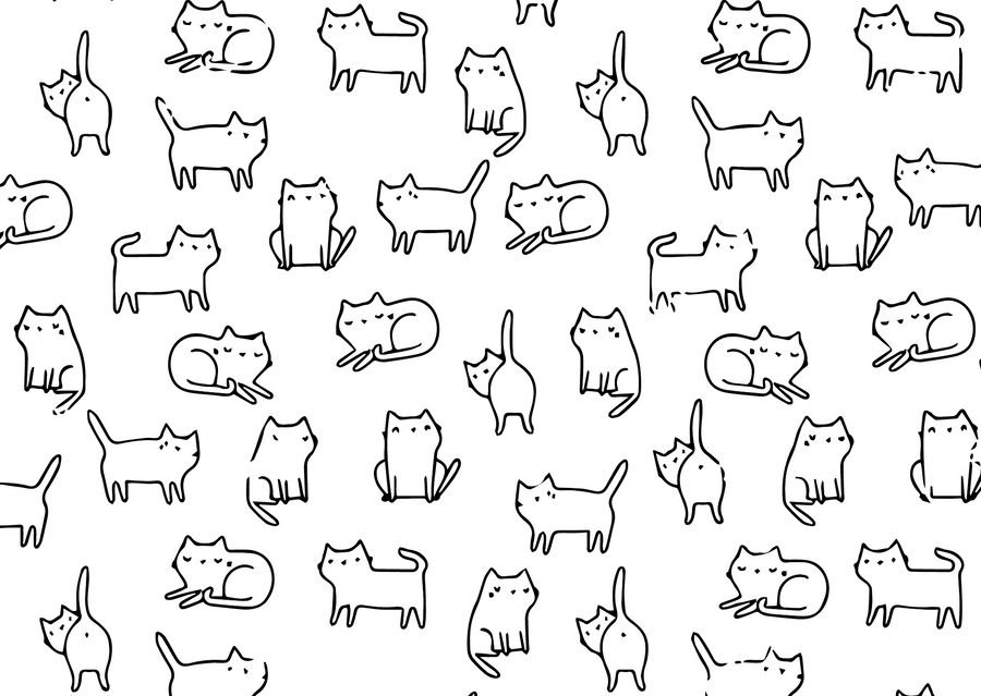 Postkort - Cats
