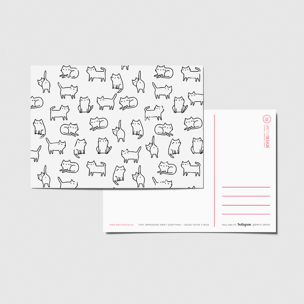Postkort - Cats