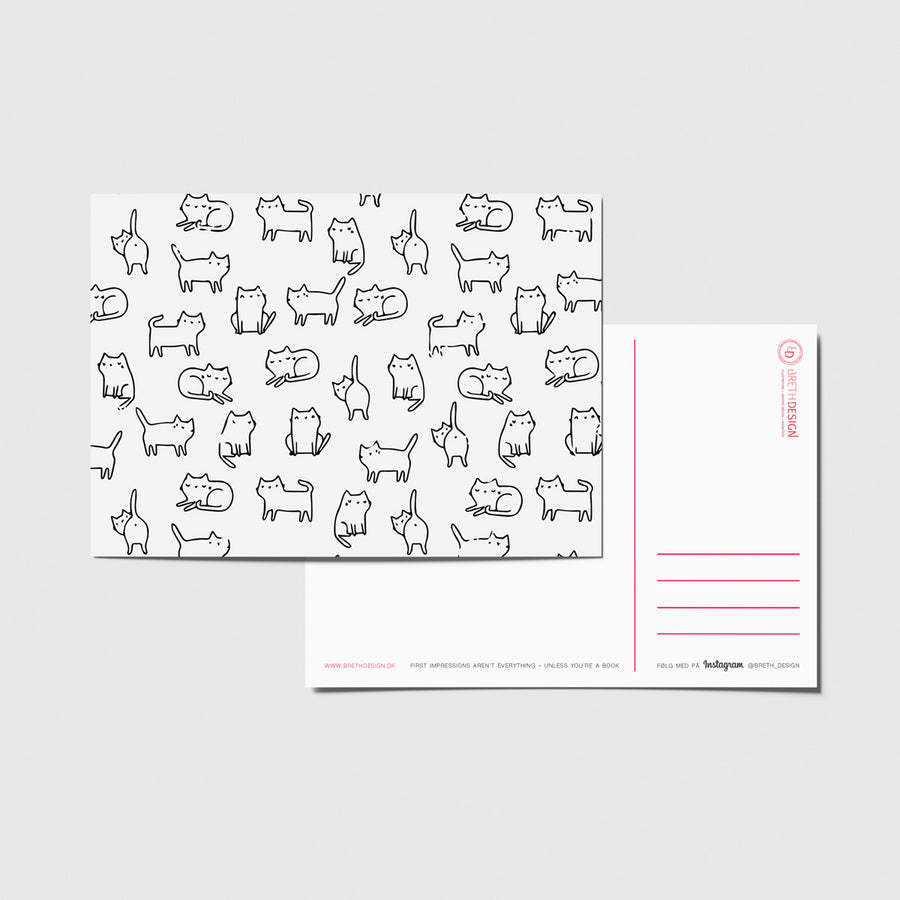 Postkort - Cats