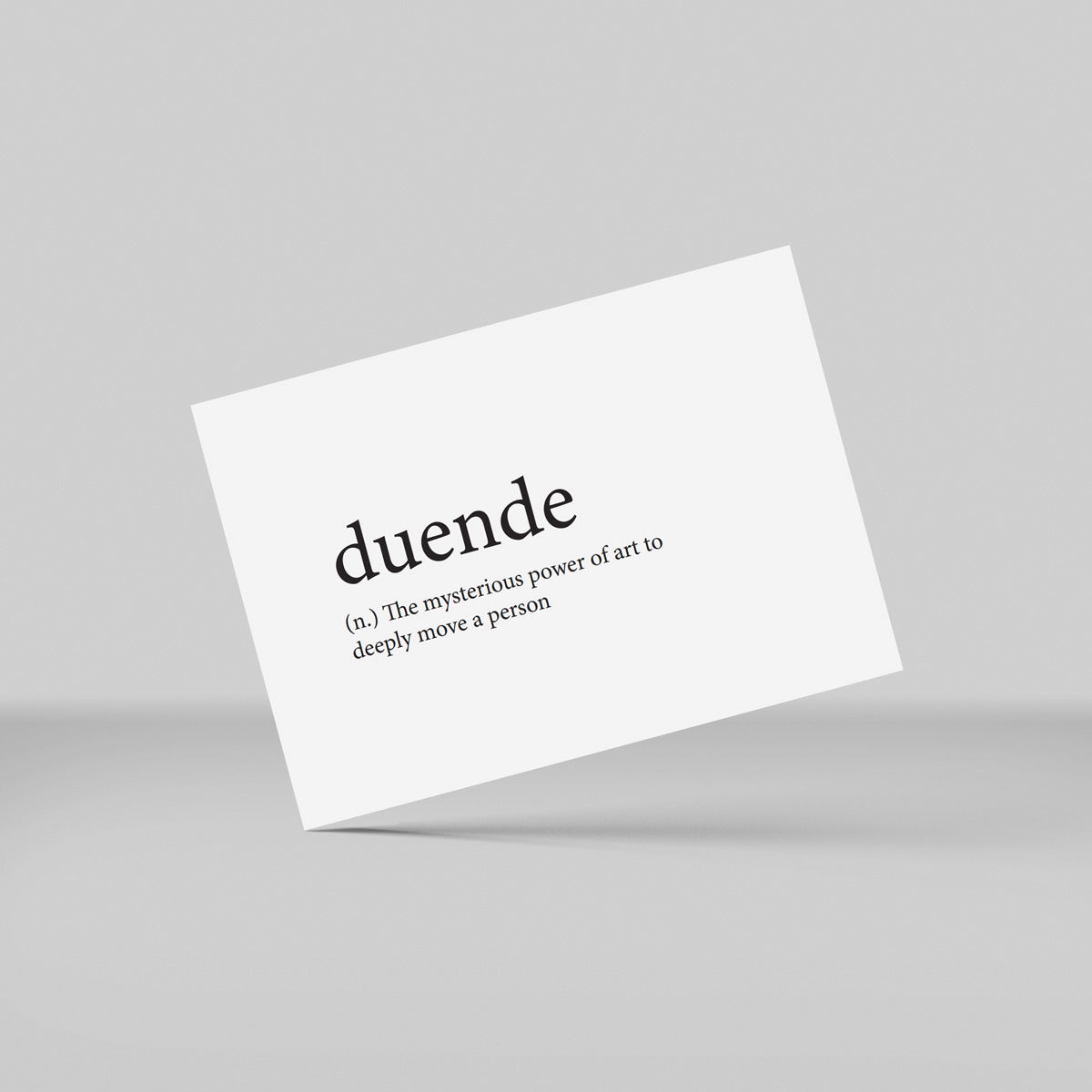 Postkort - 'Duende'