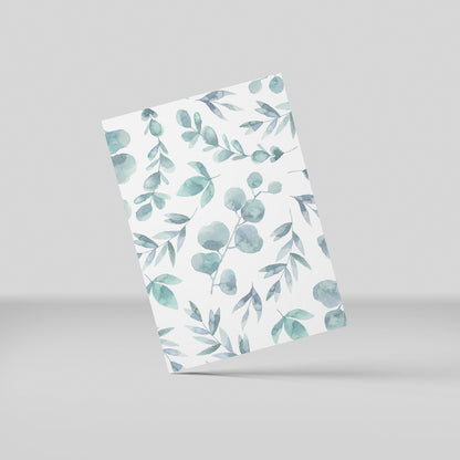 Postkort - Green leaf